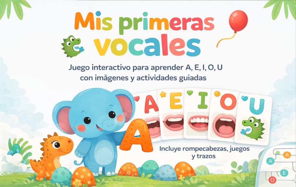 Mis primeras vocales